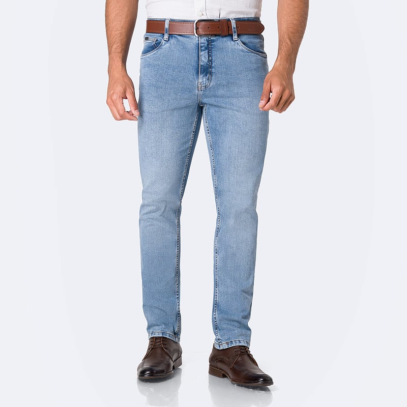 PANTALON CLASICO FORLAND NEW DENIM STRETCH HOMBRE - 1