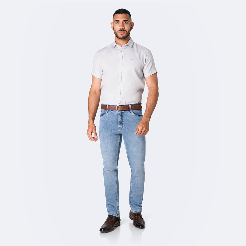 PANTALON CLASICO FORLAND NEW DENIM STRETCH HOMBRE - 2