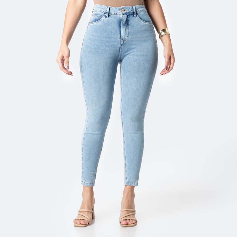 PANTALON CLASICO BRUNHA DENIM STRETCH MUJER - 1