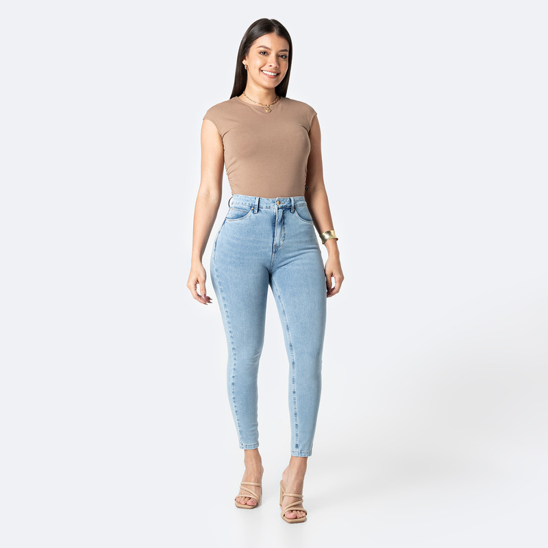 PANTALON CLASICO BRUNHA DENIM STRETCH MUJER - 2