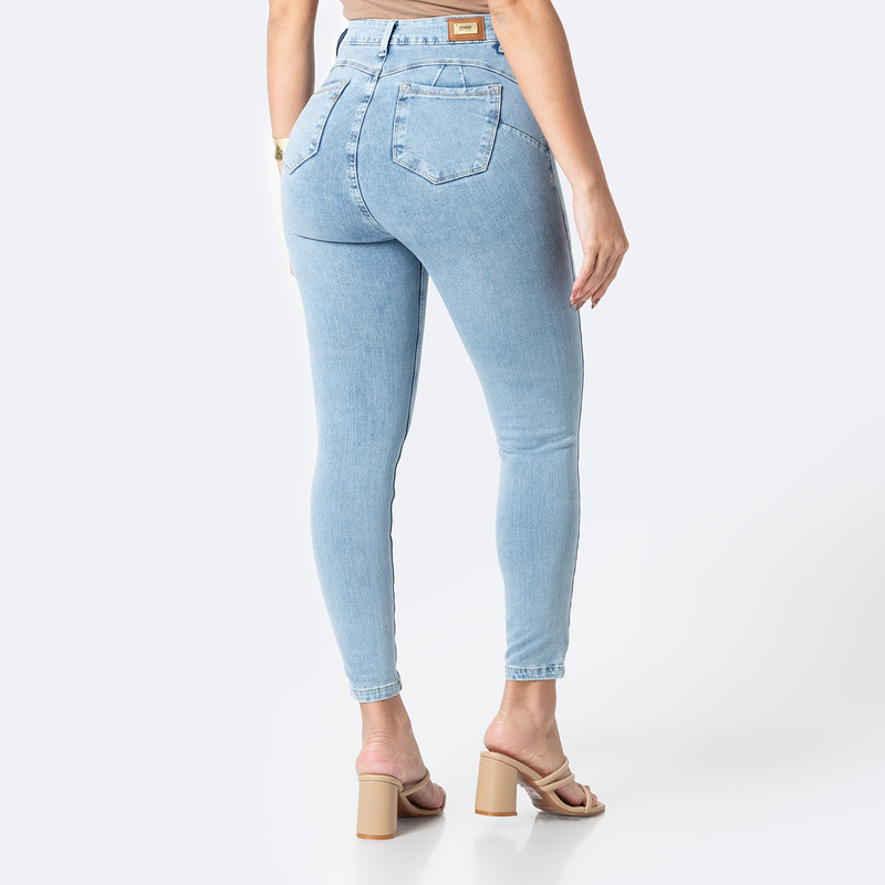 PANTALON CLASICO BRUNHA DENIM STRETCH MUJER - 3
