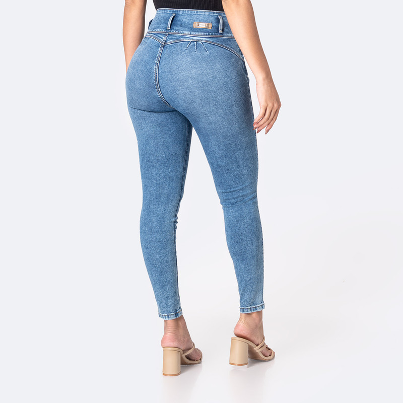 PANTALON MODA NAOMIIH DENIM STRETCH MUJER - 3