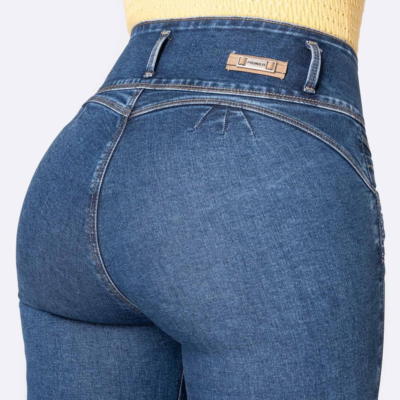 PANTALON MODA NAOMIIH DENIM STRETCH MUJER - 5