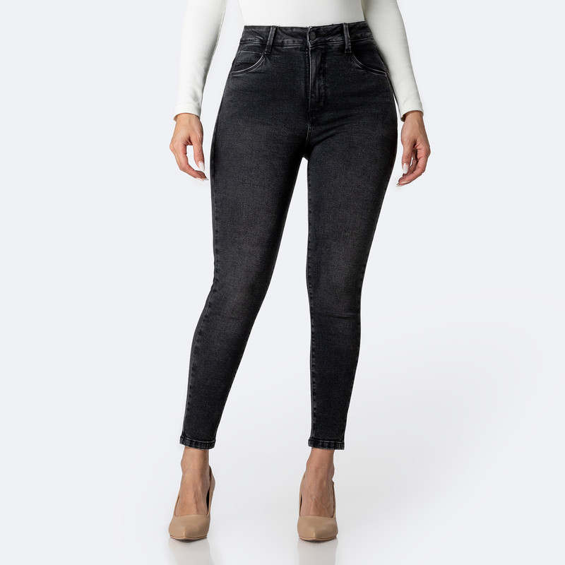PANTALON CLASICO DENISE DENIM STRETCH MUJER - 1