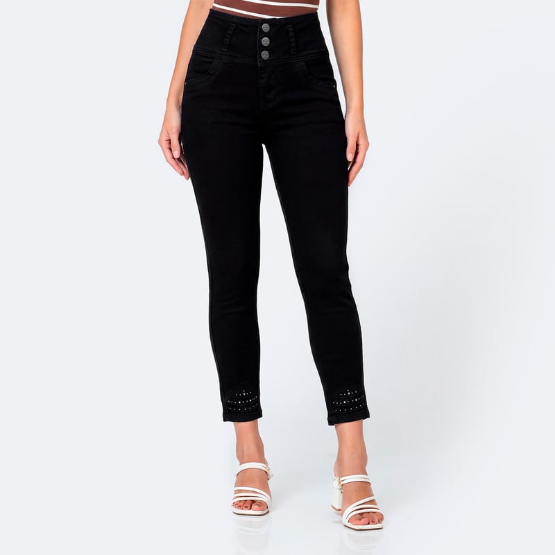 PANTALON MODA BERU DENIM STRETCH MUJER - 1