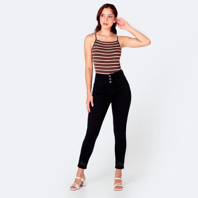 PANTALON MODA BERU DENIM STRETCH MUJER - 2