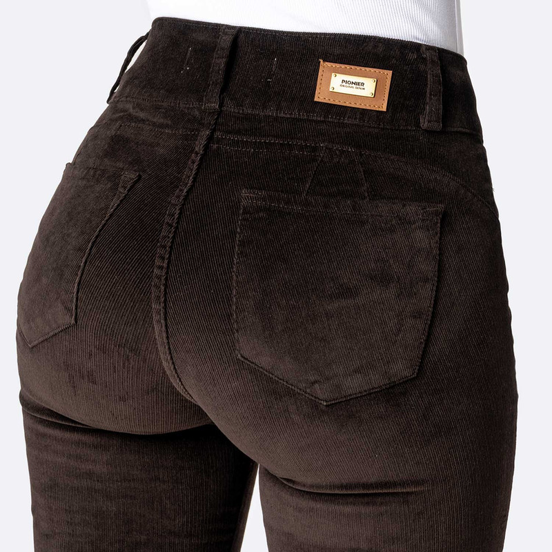 PANTALON CLASICO LARISSA C CORDUROY STRETCH MUJER - 5