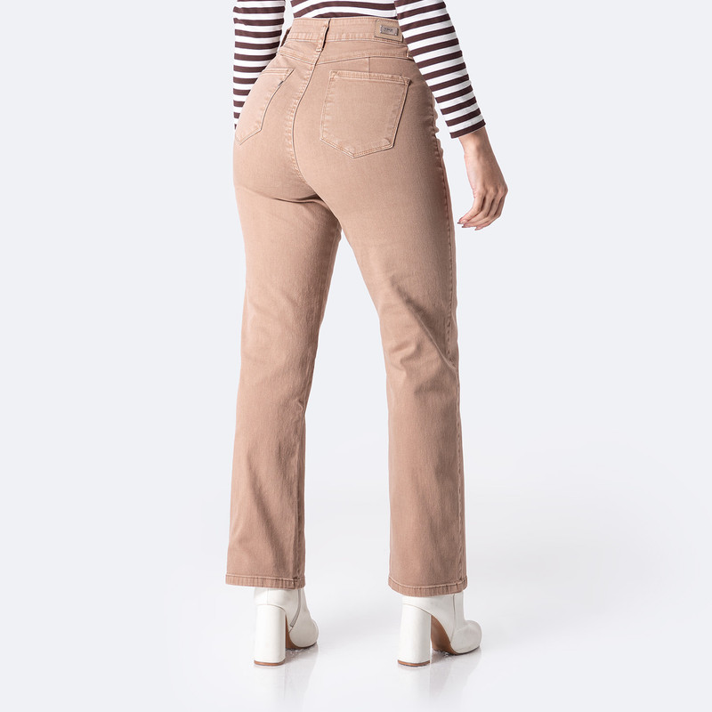 PANTALON BASICO HAISHE DRILL STRETCH MUJER - 3