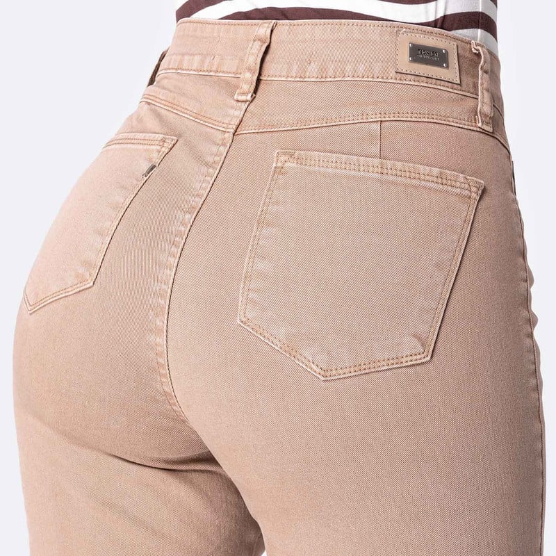 PANTALON BASICO HAISHE DRILL STRETCH MUJER - 5