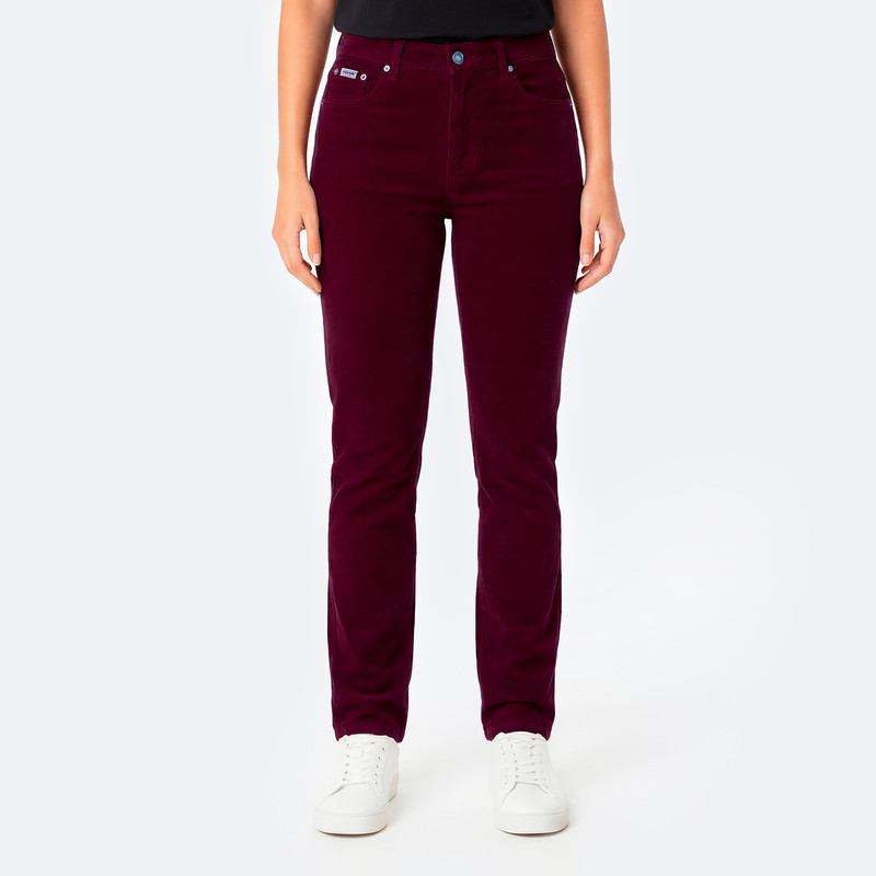 PANTALON CLASICO DIANA CORDUROY STRETCH MUJER - 1
