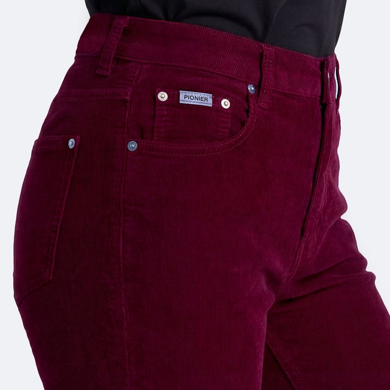 PANTALON CLASICO DIANA CORDUROY STRETCH MUJER - 4