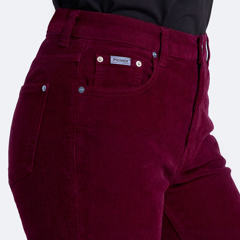 PANTALON CLASICO DIANA CORDUROY STRETCH MUJER - 4