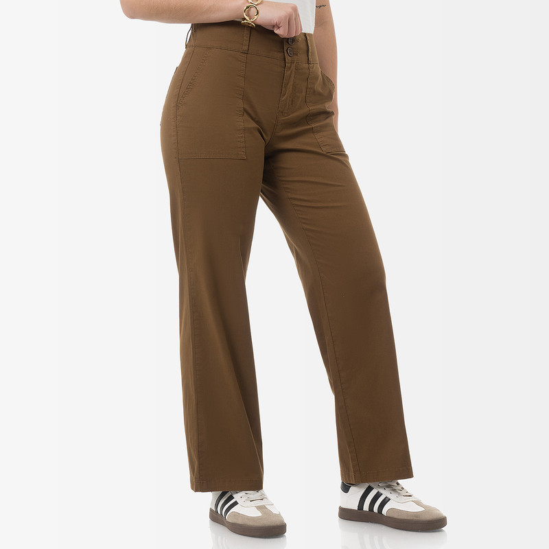 PANTALON MODA JALIA TAFETA MUJER - 1