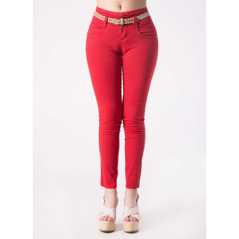 PANTALON CLASICO LORHEN DRILL STRETCH MUJER - 1