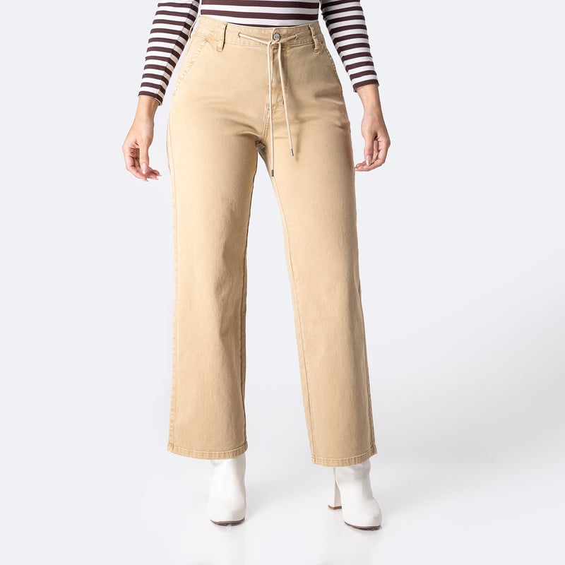 PANTALON MODA DEYSAAH DRILL STRETCH MUJER - 1