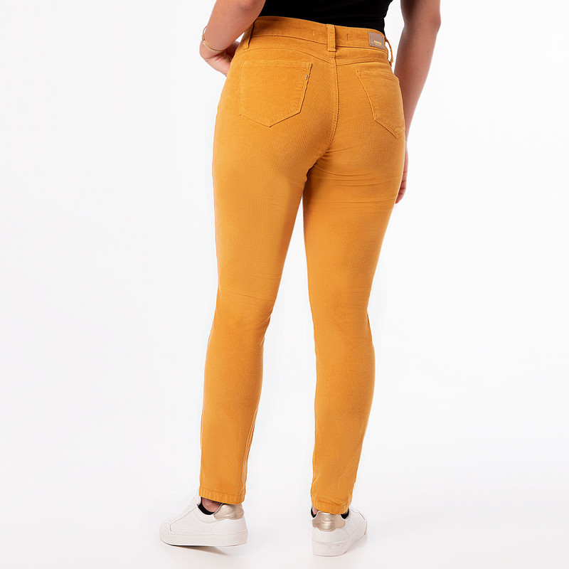 PANTALON CLASICO RAFAELA CORDUROY STRETCH MUJER - 3