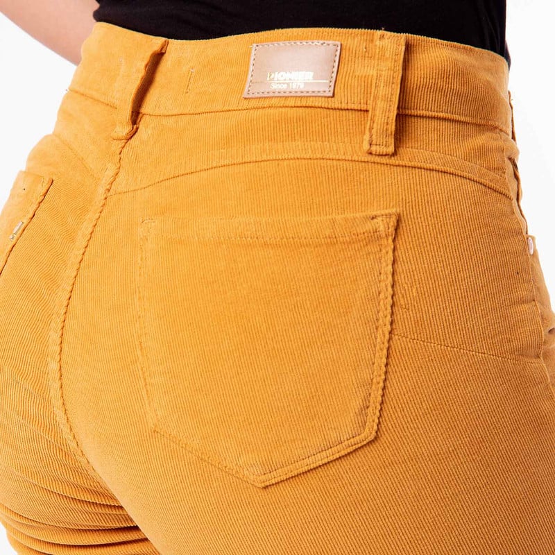 PANTALON CLASICO RAFAELA CORDUROY STRETCH MUJER - 5