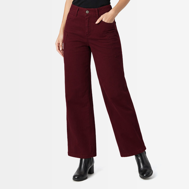 PANTALON MODA SOLENNA DRILL STRETCH MUJER - 1