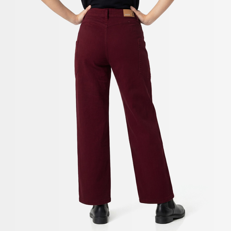 PANTALON MODA SOLENNA DRILL STRETCH MUJER - 3