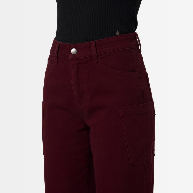 PANTALON MODA SOLENNA DRILL STRETCH MUJER - 4
