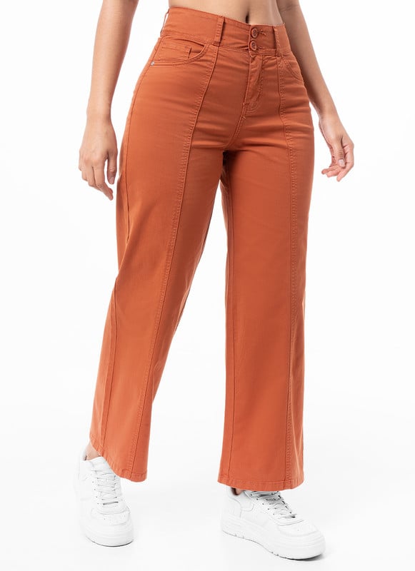 PANTALON MODA VARENKA DRILL STRETCH MUJER - 3
