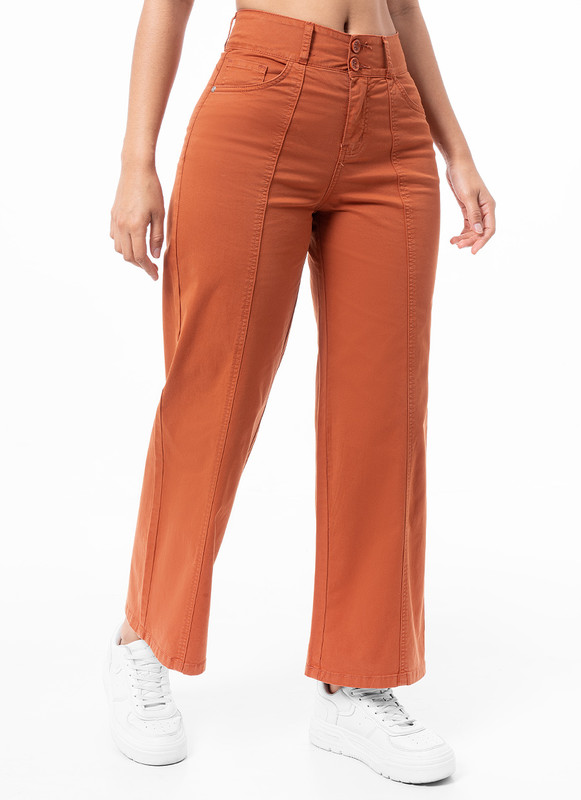 PANTALON MODA VARENKA DRILL STRETCH MUJER - 3