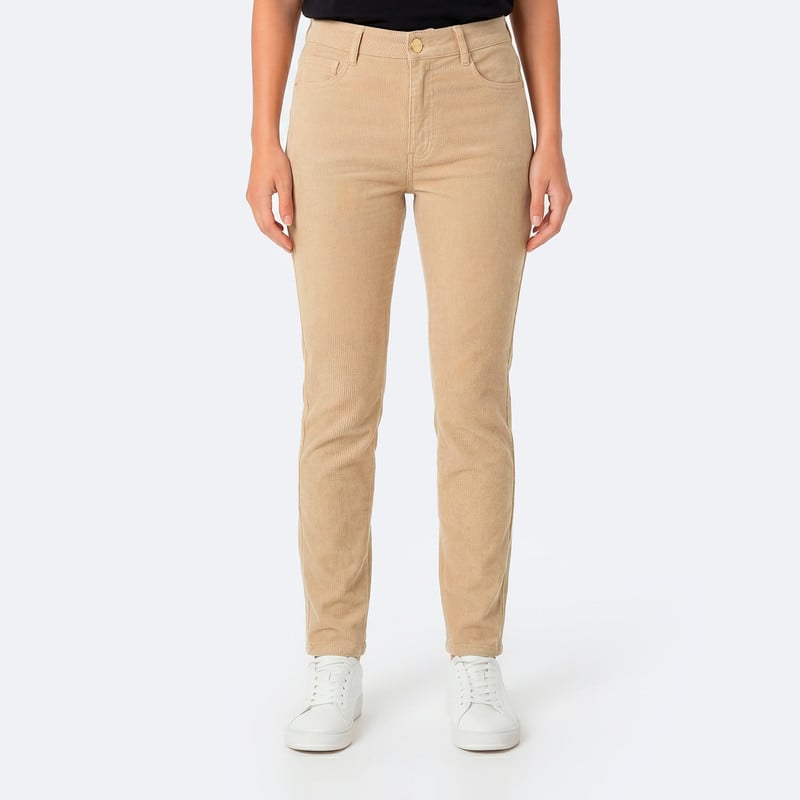 PANTALON MODA KATEM CORDUROY MUJER - 1