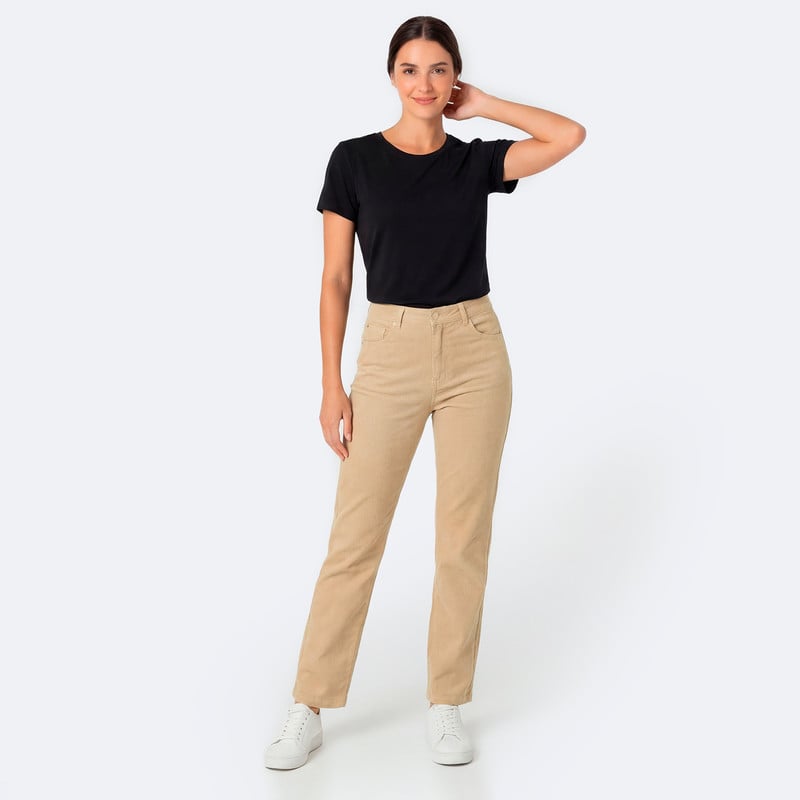 PANTALON MODA KATEM CORDUROY MUJER - 2