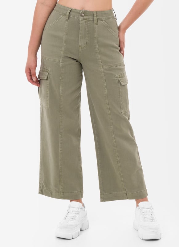 PANTALON CARGO SIOPEA DRILL STRETCH MUJER - 2