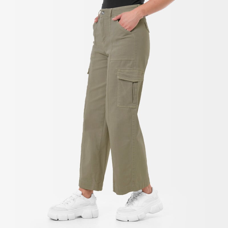 PANTALON CARGO SIOPEA DRILL STRETCH MUJER - 3
