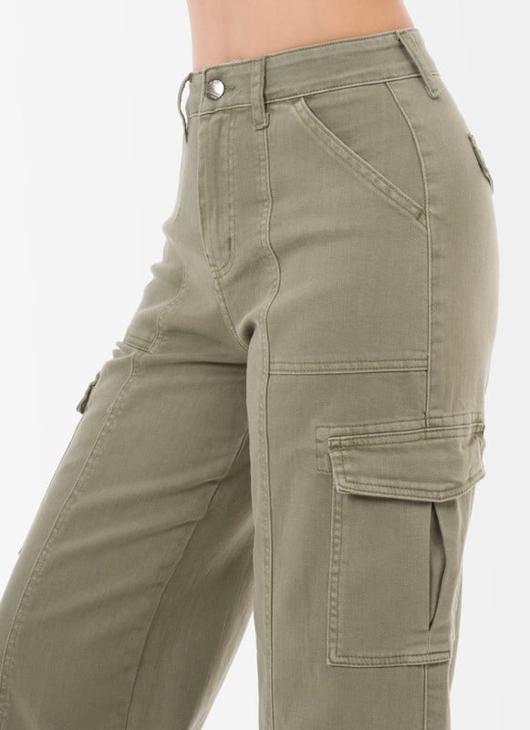PANTALON CARGO SIOPEA DRILL STRETCH MUJER - 5