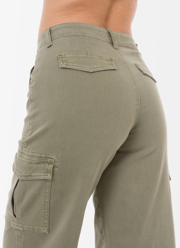 PANTALON CARGO SIOPEA DRILL STRETCH MUJER - 6