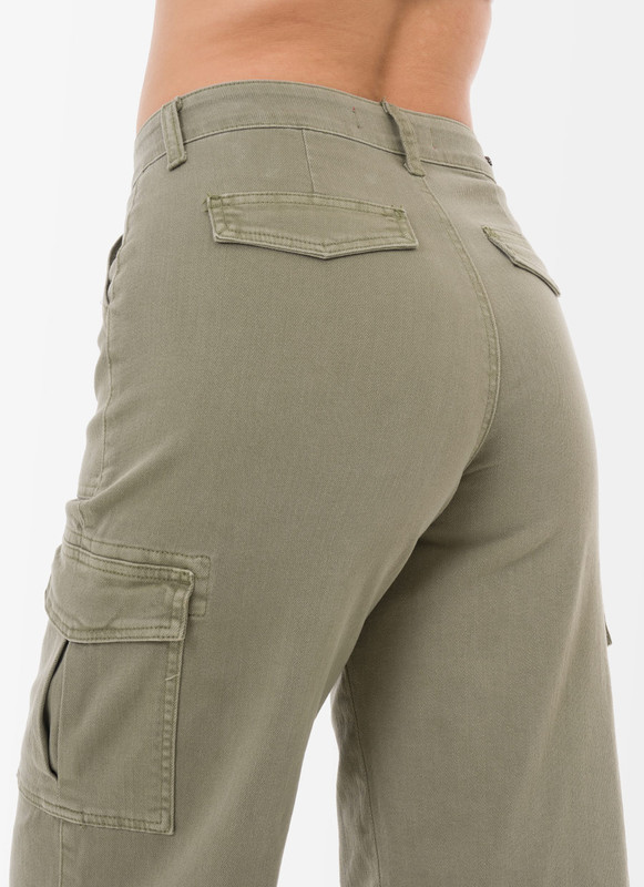 PANTALON CARGO SIOPEA DRILL STRETCH MUJER - 6