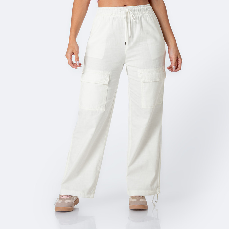 PANTALON JOGGER CARGO MARBELIH DRILL MUJER - 1
