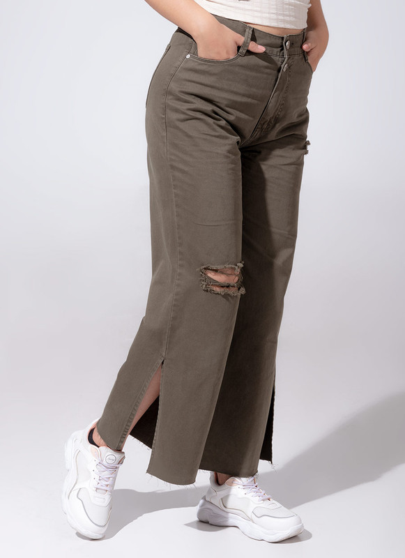 PANTALON MODA NAVEI DRILL MUJER - 1