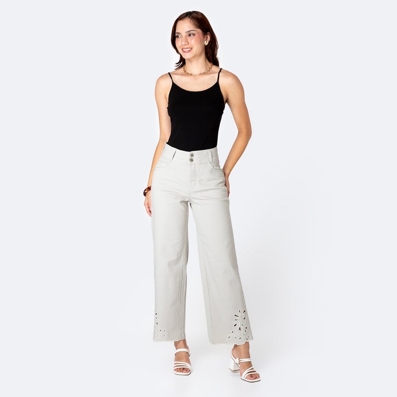 PANTALON MODA DEILUUH DRILL STRETCH MUJER - 2