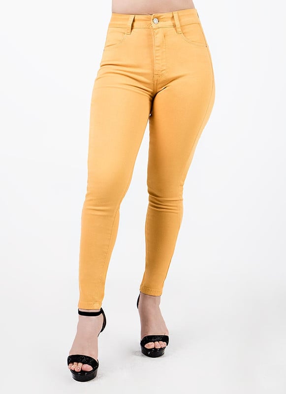 PANTALON MODA AMYLEE DRILL STRETCH MUJER - 1