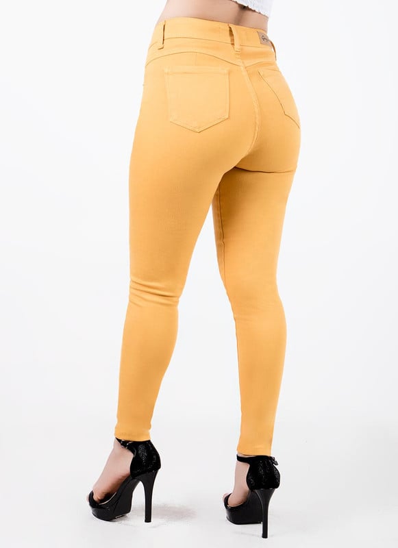 PANTALON MODA AMYLEE DRILL STRETCH MUJER - 2