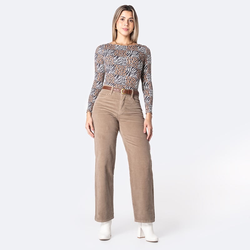 PANTALON MODA DUGALE CORDUROY MUJER - 2