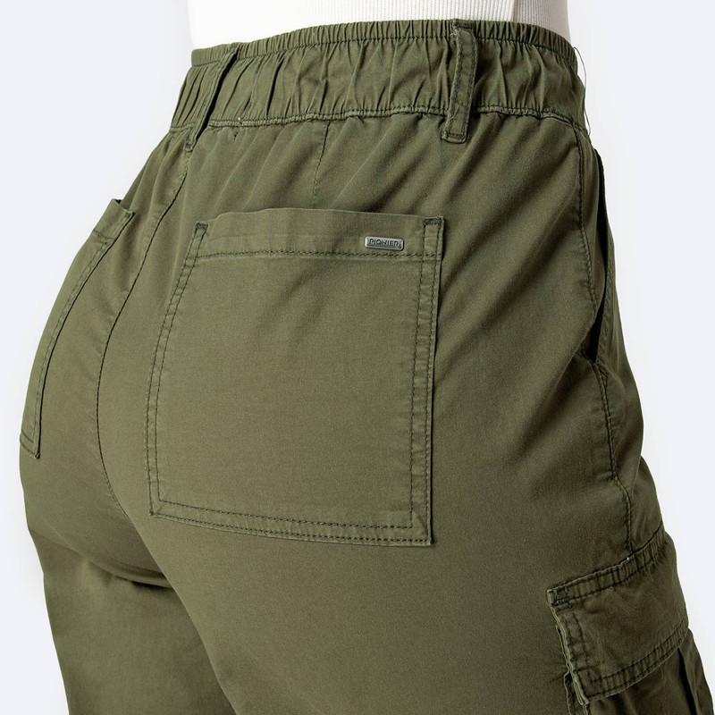 PANTALON JOGGER CARGO AMABELH TAFETA MUJER - 5