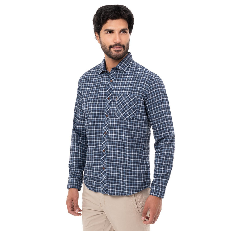 CAMISA CLASICO LARSEN C-ML CUADROS HOMBRE - 2
