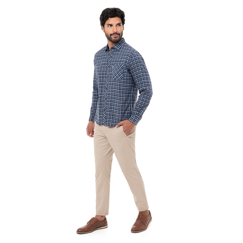 CAMISA CLASICO LARSEN C-ML CUADROS HOMBRE - 5