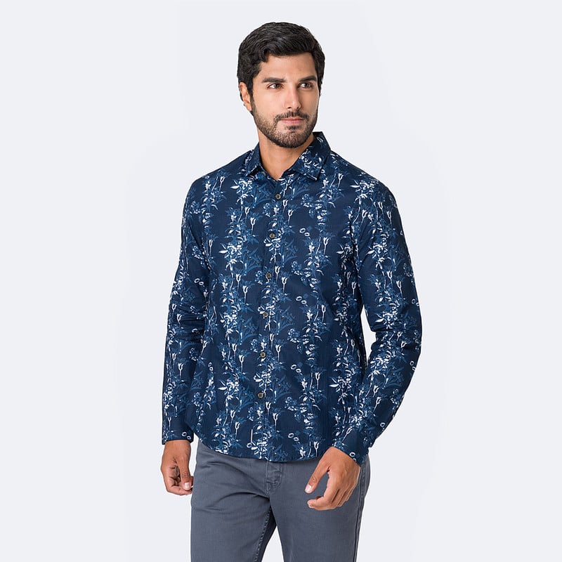 CAMISA MODA MASCHERANO POPELINA HOMBRE - 1