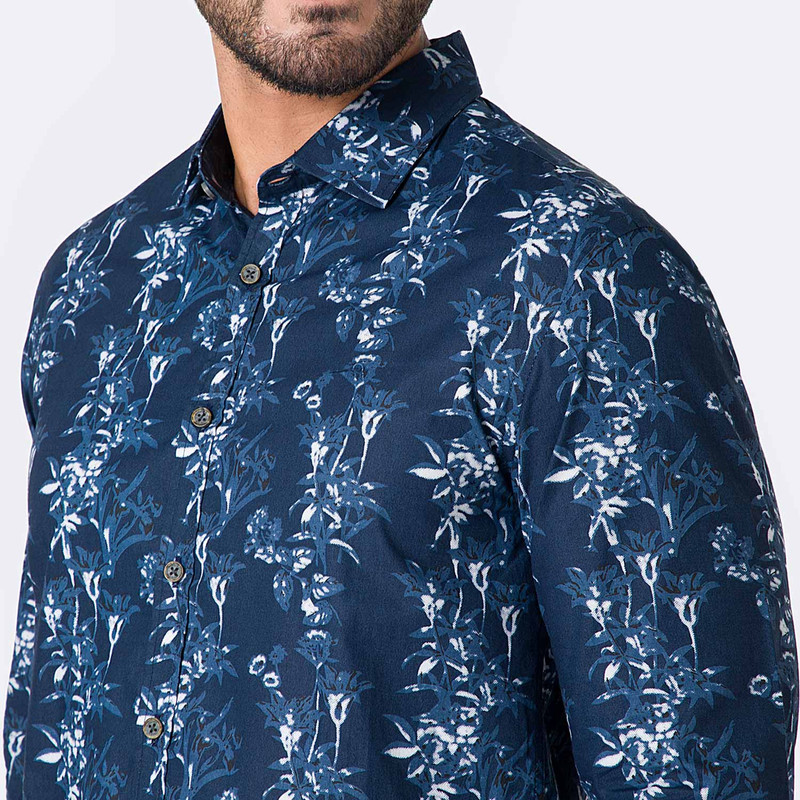 CAMISA MODA MASCHERANO POPELINA HOMBRE - 2