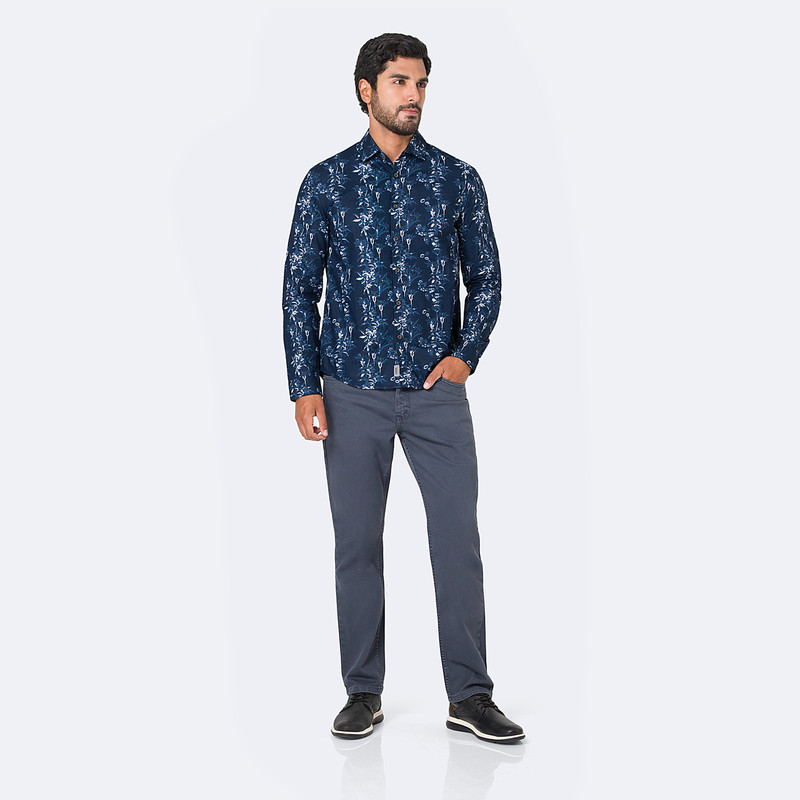 CAMISA MODA MASCHERANO POPELINA HOMBRE - 4