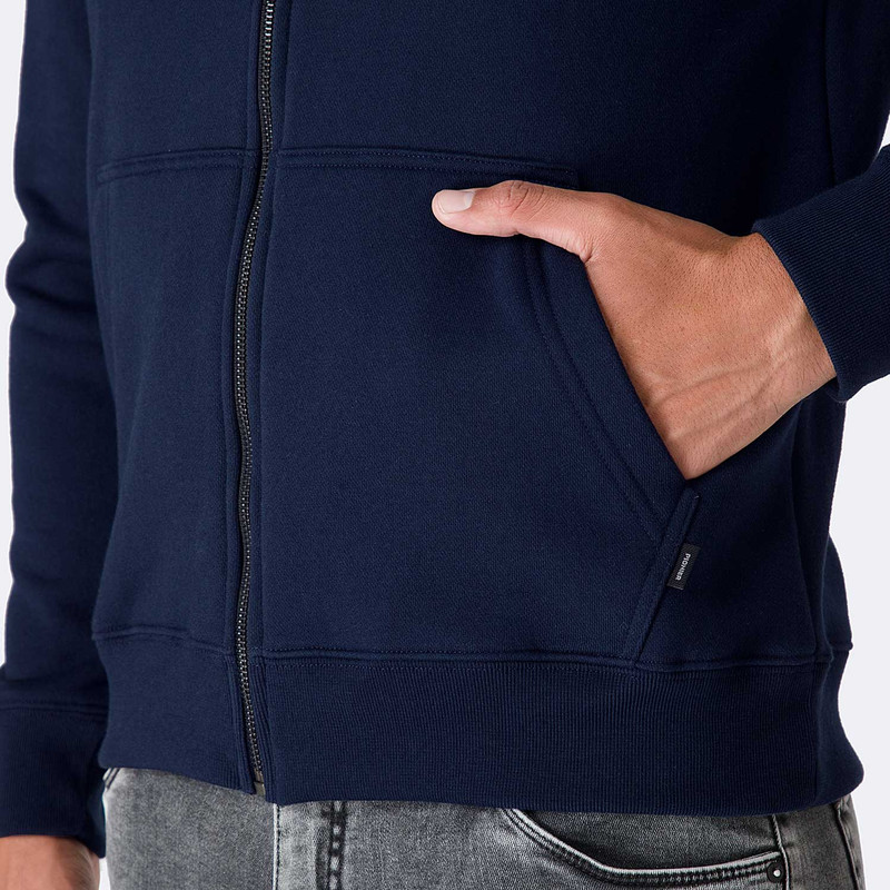 POLERAS ZIPPER BLAI FRANELA HOMBRE - 4