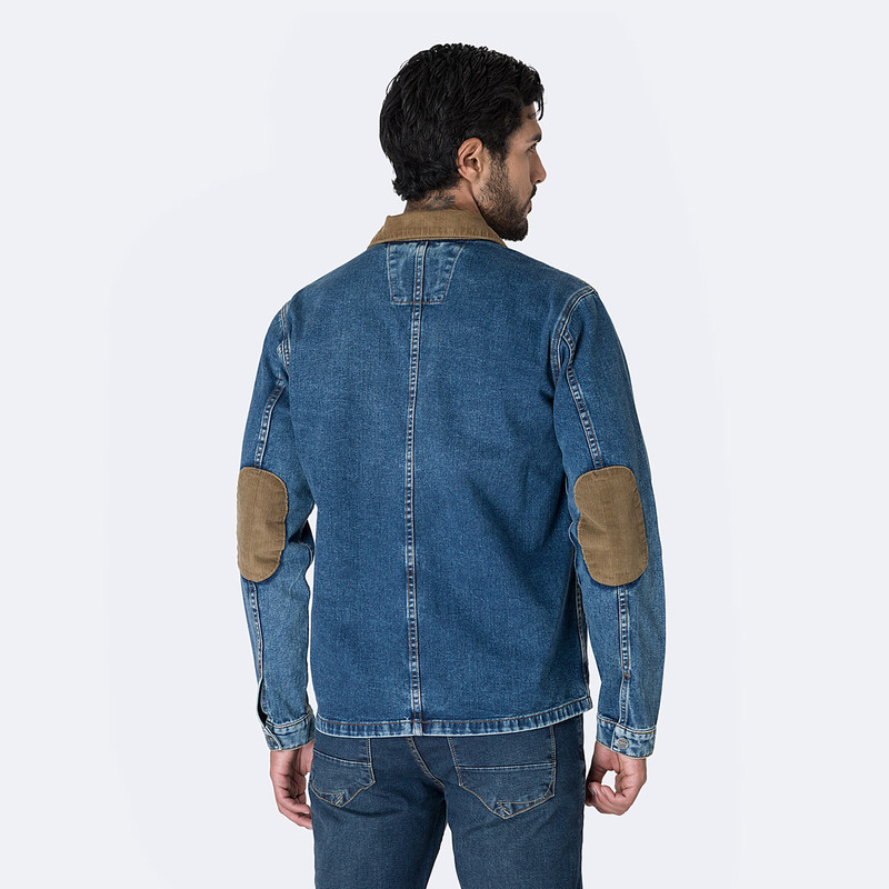 CASACA ZATURNO DENIM HOMBRE - 3