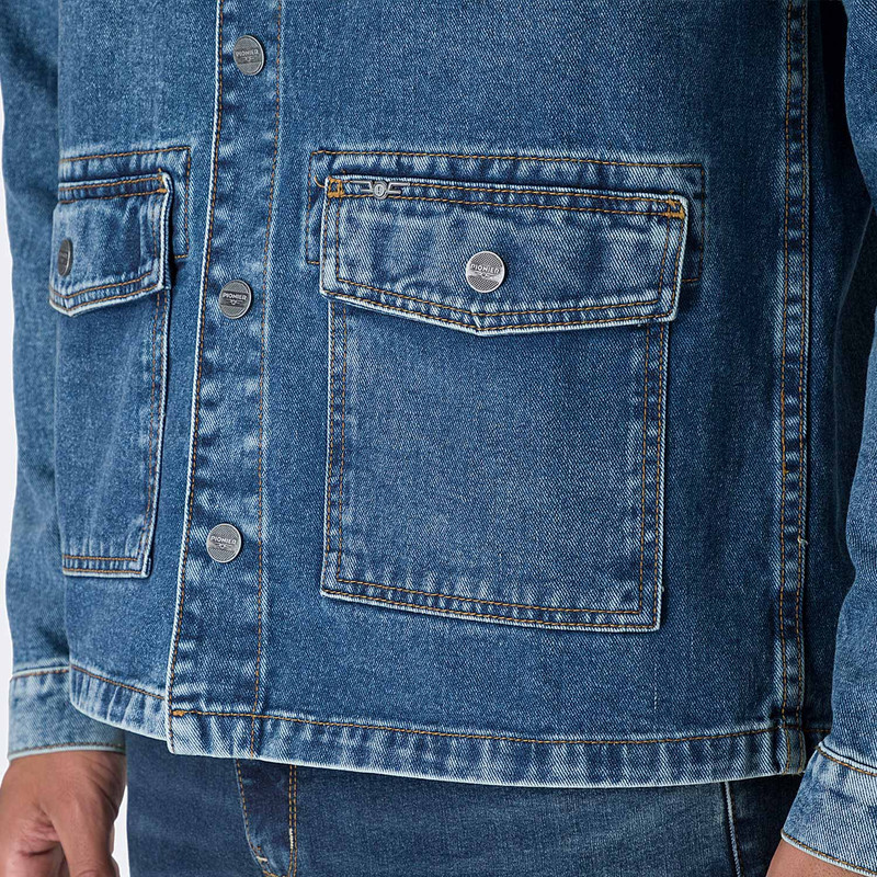 CASACA ZATURNO DENIM HOMBRE - 4