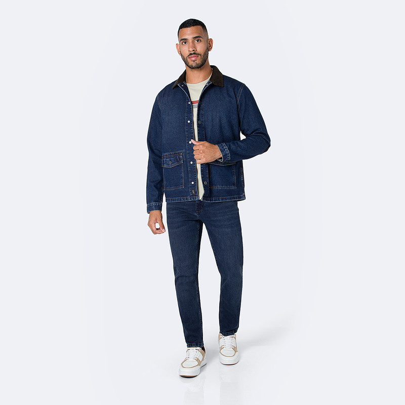 CASACA ZATURNO DENIM HOMBRE - 6