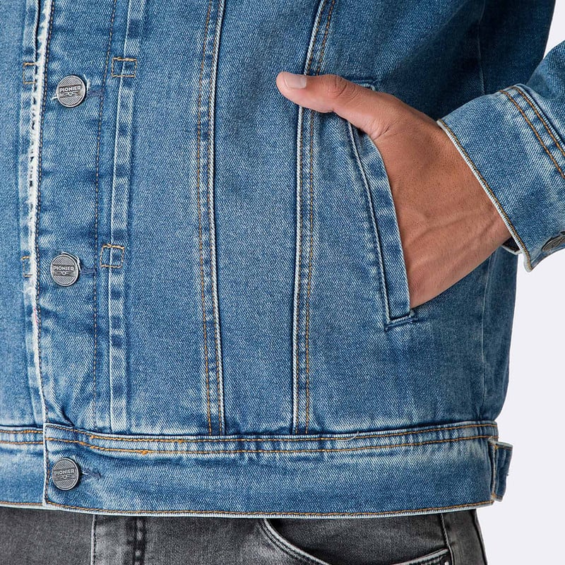 CASACA JOHHN DENIM HOMBRE - 4